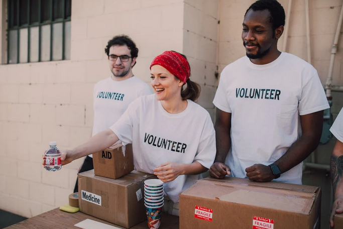 volunteers